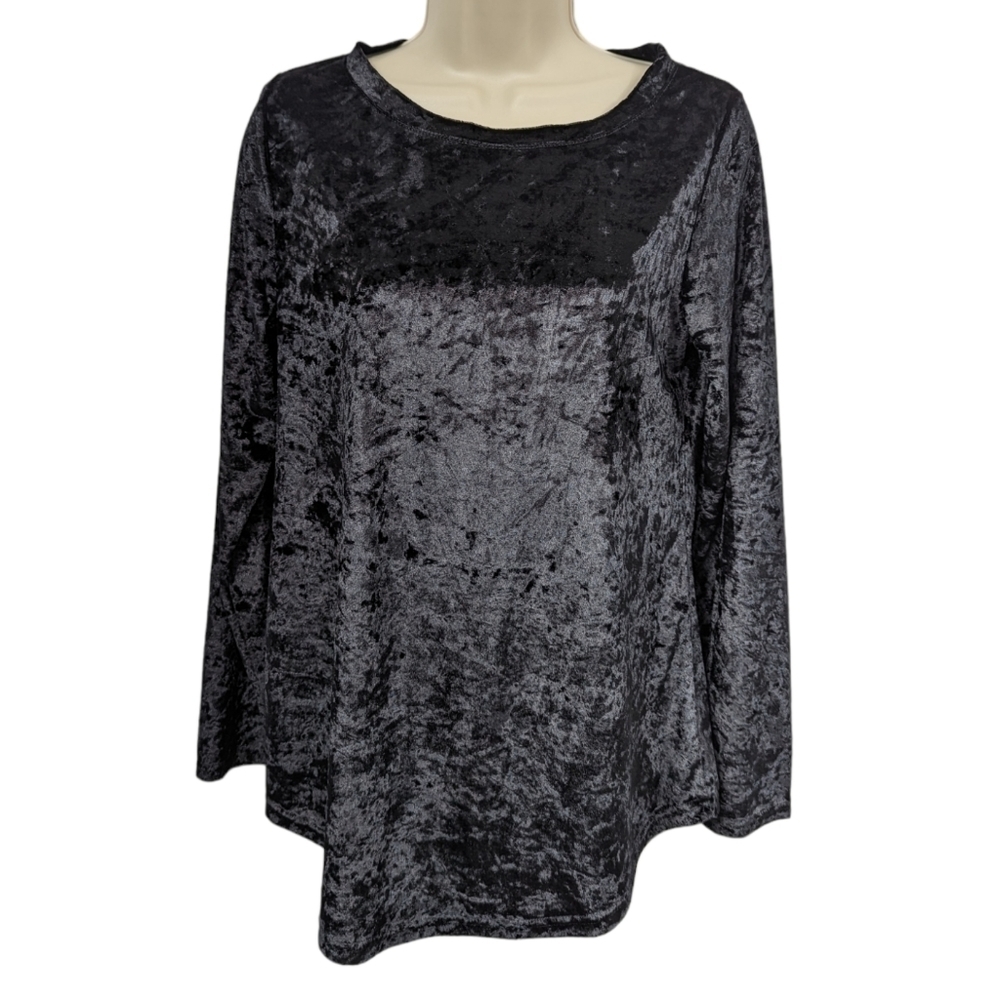 Sese Code Velvet Top Sz M
